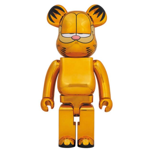 MEDICOM TOY BE@RBRICK GARFIELD GOLD