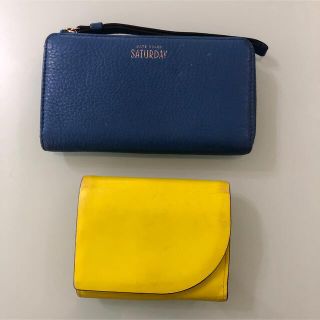 ケイトスペードサタデー(KATE SPADE SATURDAY)のケイトスペードサタデー　長財布　パスケース  2点セット(財布)