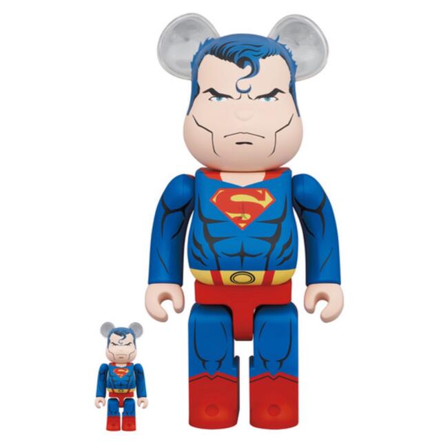 MEDICOM TOY BE@RBRICK SUPERMAN BATMAN