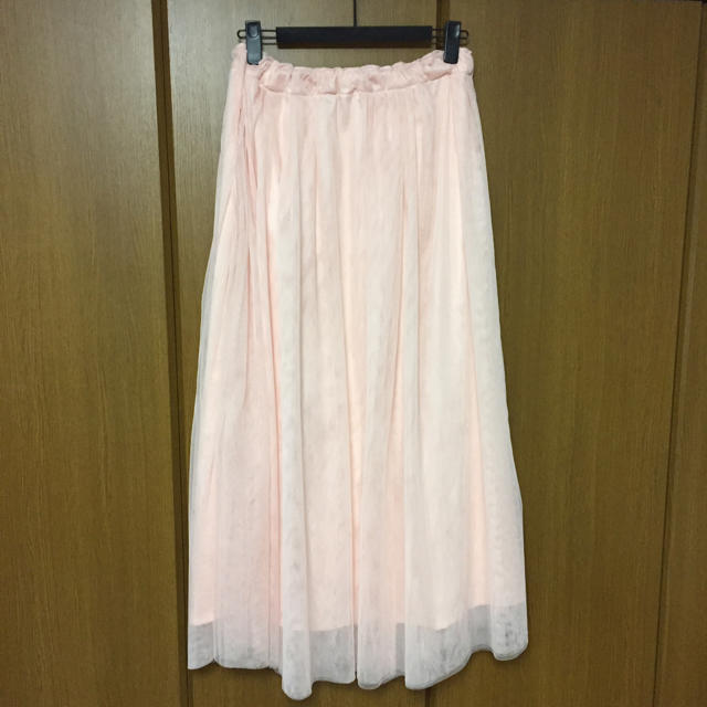 asos(エイソス)のイギリス購入asosエイソスシフォンスカートピンク レディースのスカート(ロングスカート)の商品写真