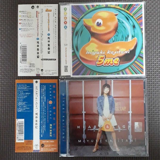 お待たせ! 梶谷美由紀 5Me / HEART & LIGHT ポップス/ロック(邦楽)