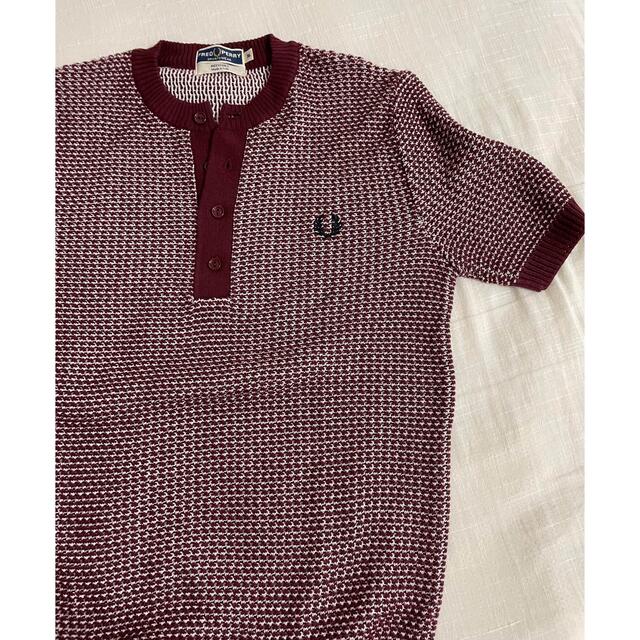 フレッドペリー　レディース　半袖ニット fredperry