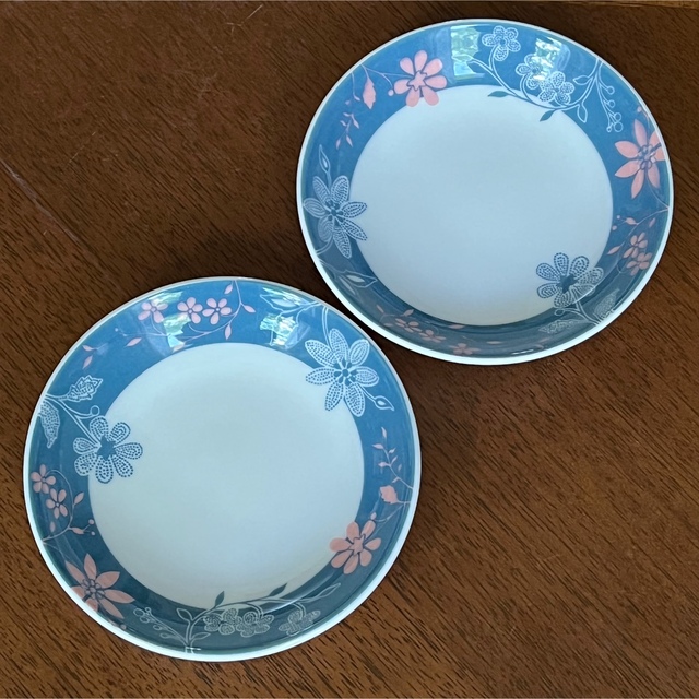 『年末うー特価』　WEDGWOOD ジャパニーズティーカップ　受け皿兼小皿　5組BLUEPLUM