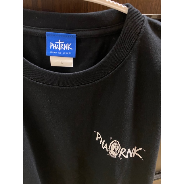 5594人気 ファットランク　PHATRNK p ピー　Tシャツ　黒色　L エル