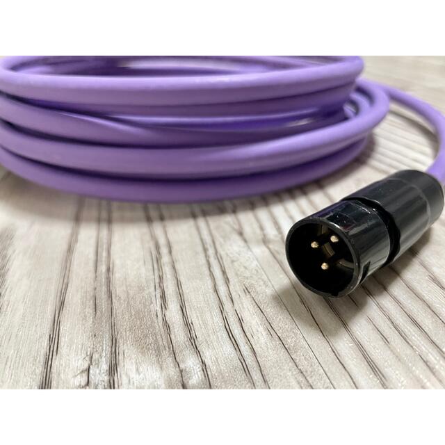 OYAIDE PA-02 XLRケーブル 5m 紫 楽器のレコーディング/PA機器(ケーブル)の商品写真