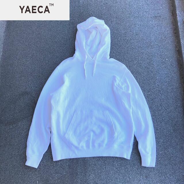 YAECA(ヤエカ)のyaeca stock Pullover hoodie parka/WHITE レディースのトップス(パーカー)の商品写真
