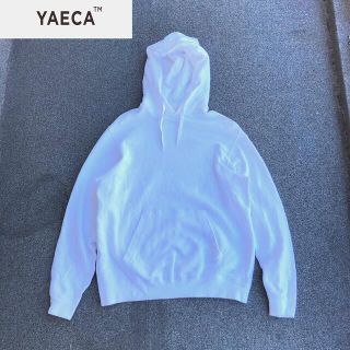 ヤエカ(YAECA)のyaeca stock Pullover hoodie parka/WHITE(パーカー)