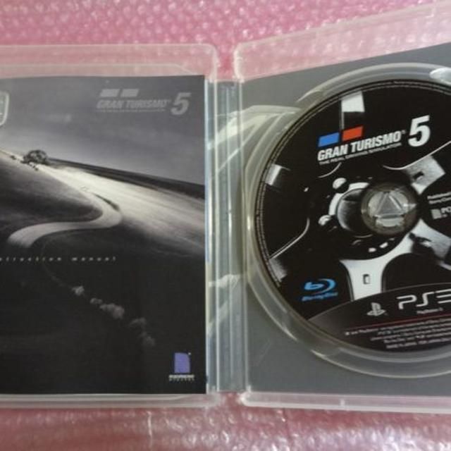 PlayStation3(プレイステーション3)のPS3　GT5　グランツーリスモ5　⇒送料無料22D1001-13 エンタメ/ホビーのゲームソフト/ゲーム機本体(家庭用ゲームソフト)の商品写真