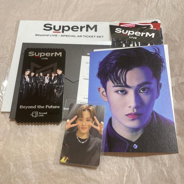 superM nct マーク AR ticket set トレカ