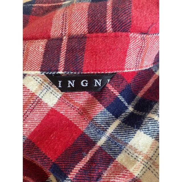 INGNI(イング)のイング　チェックシャツ レディースのトップス(シャツ/ブラウス(長袖/七分))の商品写真