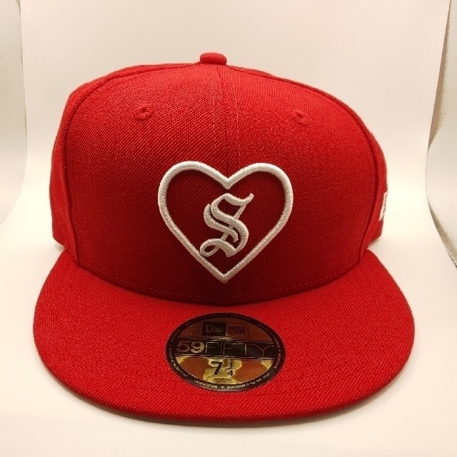 新品未使用 Supreme Heart New Era