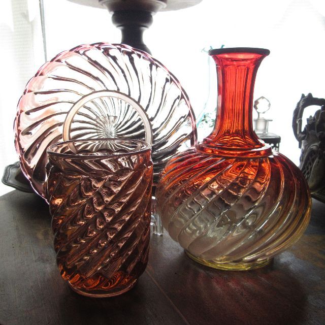 Baccarat - アンティークバカラ 1800年代後半~「Bambou Torse Baccarat - アンティークバカラ 1800年代後半~「Bambou Torse