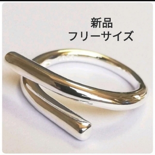 一回転リング フリーサイズ レディース サムリング 指輪 韓国 お土産 親指(リング(指輪))