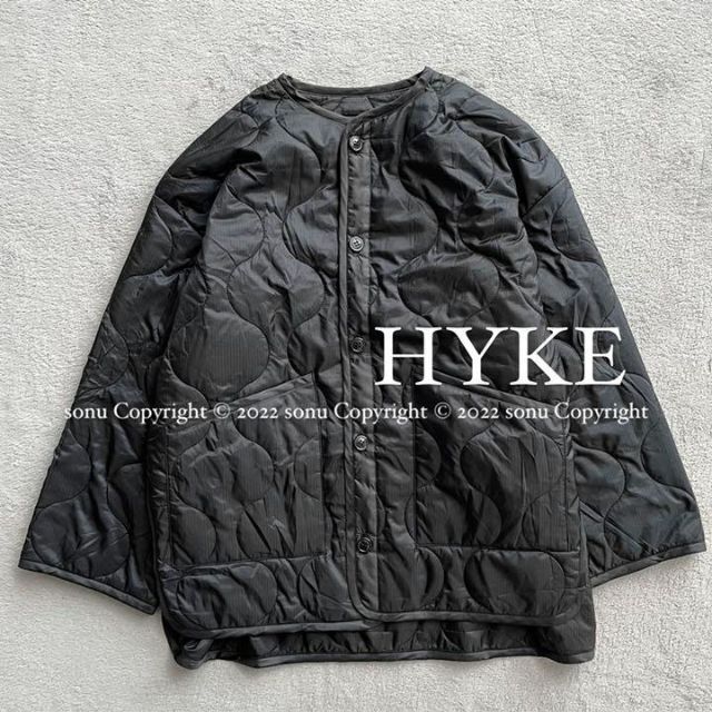 ハイク2021AW HYKE ユナイテッド アローズ別注キルティング ライナー コート