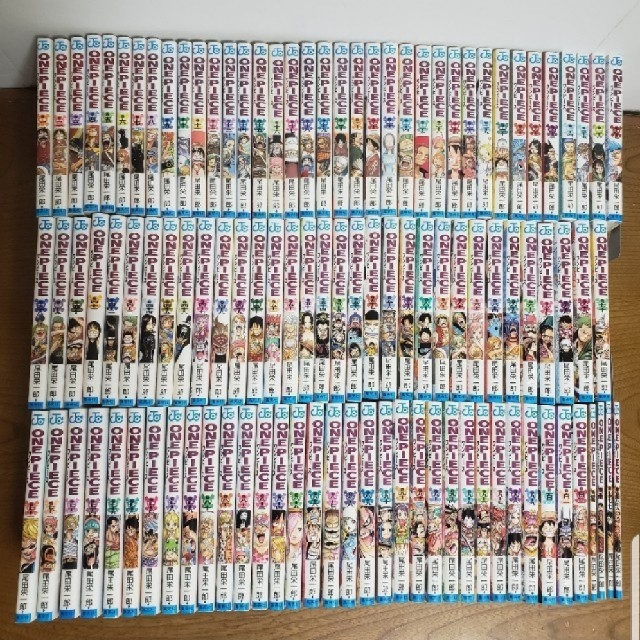 ニッサン・638 ONE PIECE ワンピース 1〜105巻. 全巻セット 映画特典3