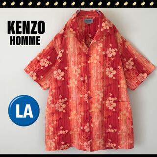 ケンゾー(KENZO)のKENZO HOMME★裾ダブルポケット★オープンカラーシャツ★アロハシャツ(シャツ)