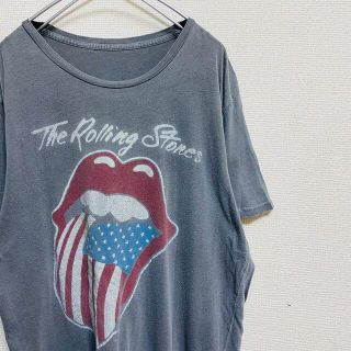 ビームス(BEAMS)の美品　USA製 The Rolling Stones ビンテージ加工　Tシャツ(Tシャツ/カットソー(半袖/袖なし))