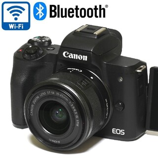 Canon - 【Canon】Wi-Fi＆Bluetooth★EOS Kiss Mレンズキット