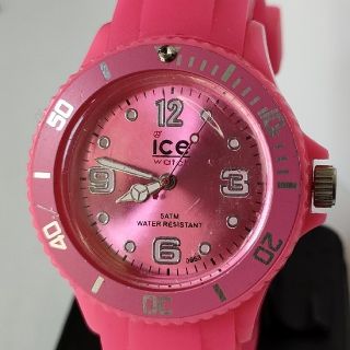 アイスウォッチ(ice watch)のジャンク　ice watch アイスウォッチ　腕時計 ピンク(腕時計(アナログ))