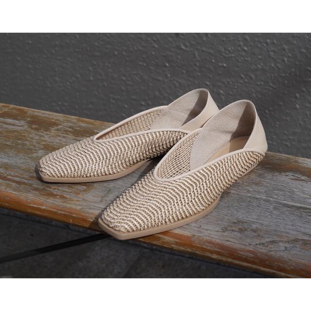 レディース2way mesh flat shoes