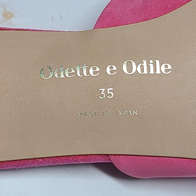 Odette e Odile(オデットエオディール)の【送料無料】Odette e Odile　ミュール　22.5cm　ピンク レディースの靴/シューズ(ミュール)の商品写真