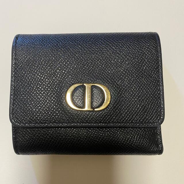 Dior 30 MONTAIGNE ロータスウォレット グレインドカーフスキン