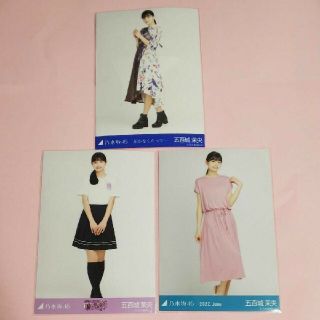 ノギザカフォーティーシックス(乃木坂46)の乃木坂46 五百城茉央 生写真① 10th バスラ 白Tシャツ    夏パジャマ(アイドルグッズ)