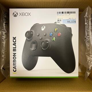 Xbox - 新品未開封 X box ワイヤレス コントローラー （カーボンブラック） 箱キズ