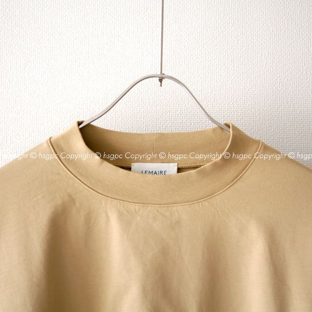 LEMAIRE - ルメール モックネック スウェット ロングスリーブ シャツ