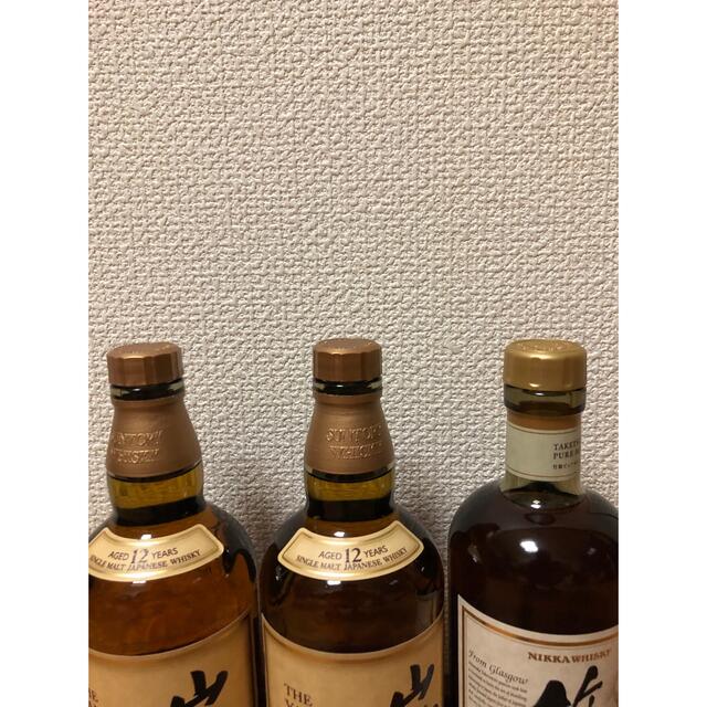 食品/飲料/酒山崎12年♡と竹鶴17年合計4本セット