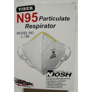 NIOSH　N95マスク　L-188 10枚(日用品/生活雑貨)