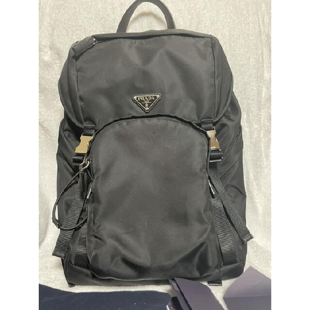 競売 PRADA - プラダ PRADA サフィアーノレザー バックパック 2VZ135