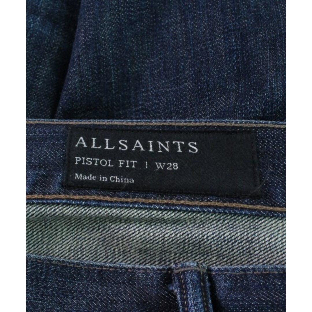 All Saints(オールセインツ)のALLSAINTS デニムパンツ 28(S位) インディゴ(デニム) 【古着】【中古】 メンズのパンツ(デニム/ジーンズ)の商品写真