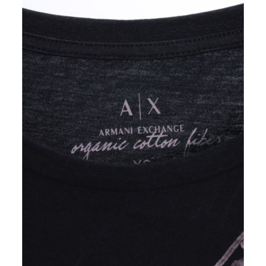 ARMANI EXCHANGE(アルマーニエクスチェンジ)のA/X ARMANI EXCHANGE Tシャツ・カットソー XS 黒 【古着】【中古】 レディースのトップス(カットソー(半袖/袖なし))の商品写真