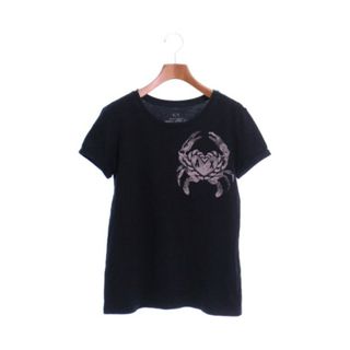 アルマーニエクスチェンジ(ARMANI EXCHANGE)のA/X ARMANI EXCHANGE Tシャツ・カットソー XS 黒 【古着】【中古】(カットソー(半袖/袖なし))