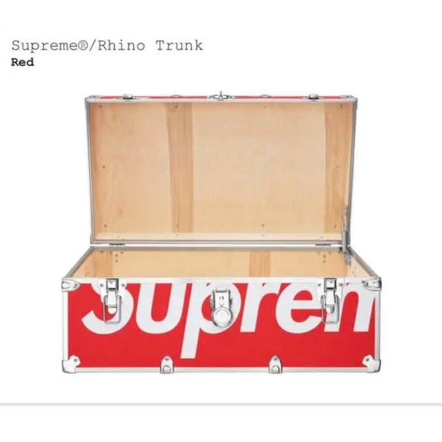 Supreme(シュプリーム)のSupreme®/Rhino Trunk シュプリーム トランク レッド インテリア/住まい/日用品のインテリア小物(置物)の商品写真