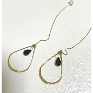 agete - 【美品】アガット アメリカンピアス&チャーム K10 ageteの