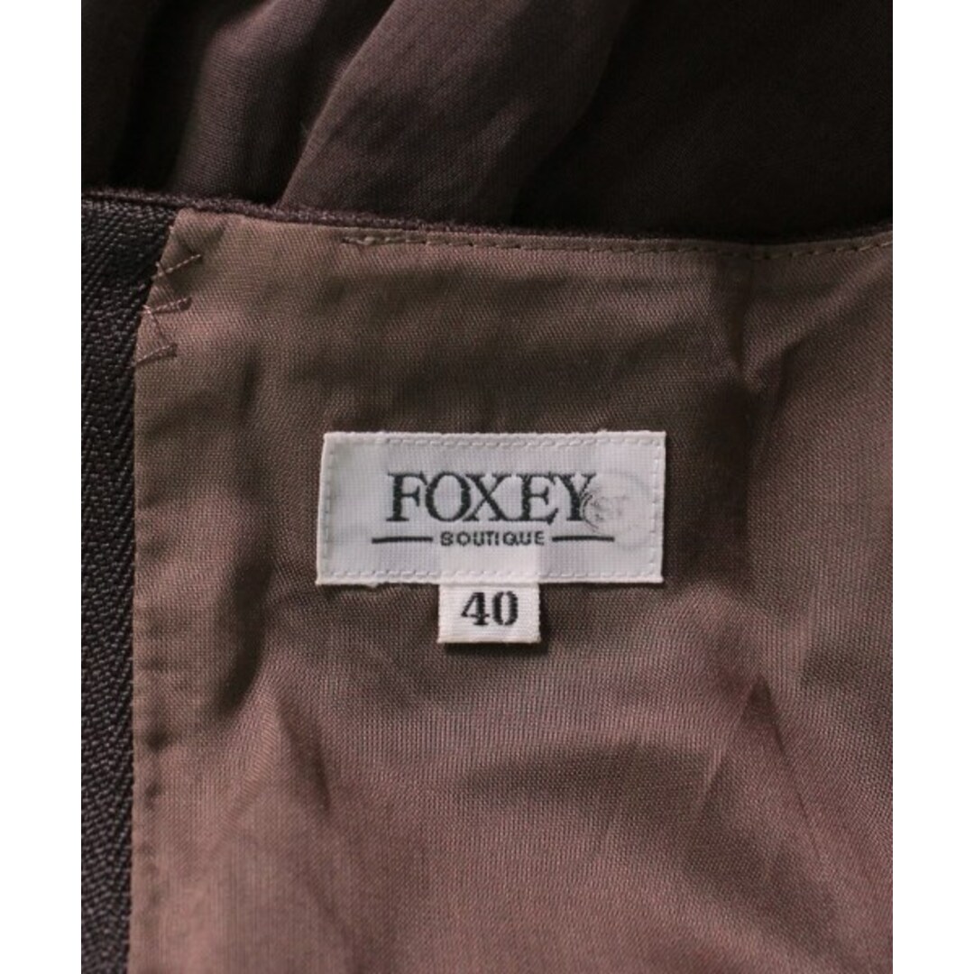 FOXEY BOUTIQUE フォクシーブティック ワンピース 40(M位) 茶