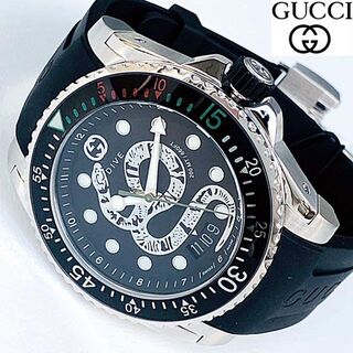 Gucci - ◆定価16万◆グッチGUCCI DUVEダイヴ メンズ男性 腕時計 新品シルバー