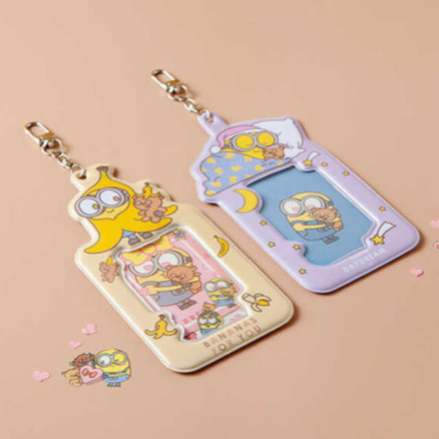 ミニオン 韓国限定 ミニオンズ ティム トレカホルダー チェキ用ケース パープルの通販 by 出韓国雑貨♡Solrenda*|ミニオンならラクマ フォトフレーム トレカホルダー トレカケース チェキ用 ホルダー 透明 クリア