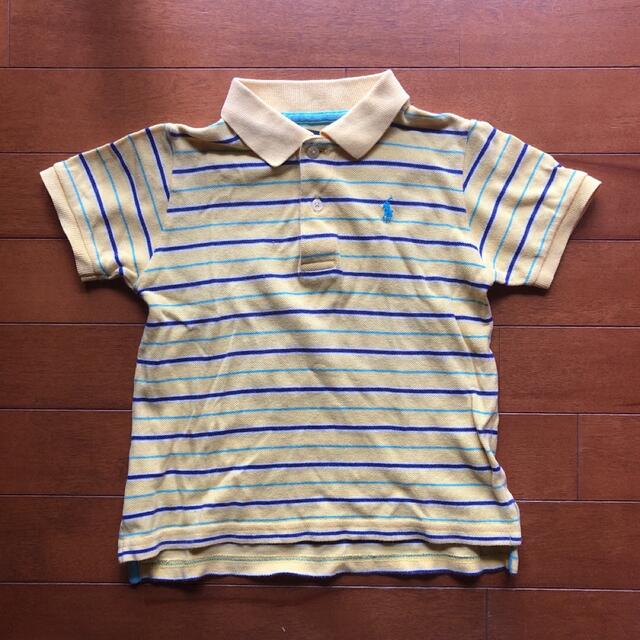 Ralph Lauren(ラルフローレン)のラルフローレン ボーダーポロシャツ キッズ/ベビー/マタニティのキッズ服男の子用(90cm~)(Tシャツ/カットソー)の商品写真