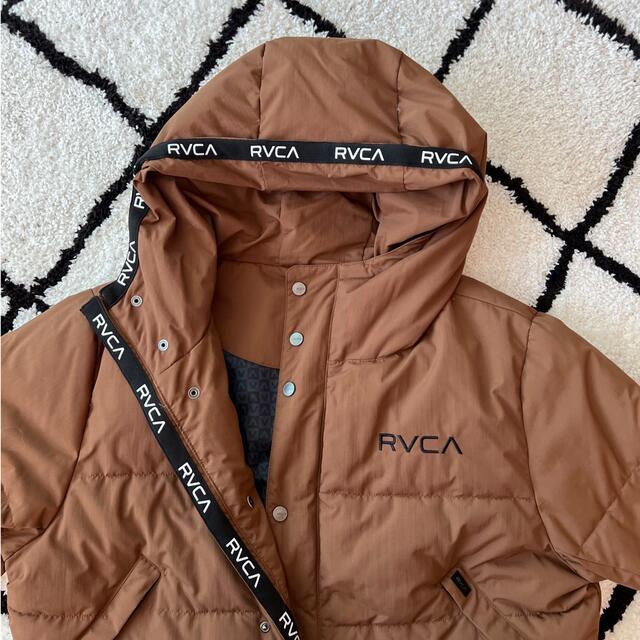 RVCA ダウンジャケット ブラウン Sサイズ | www.fleettracktz.com