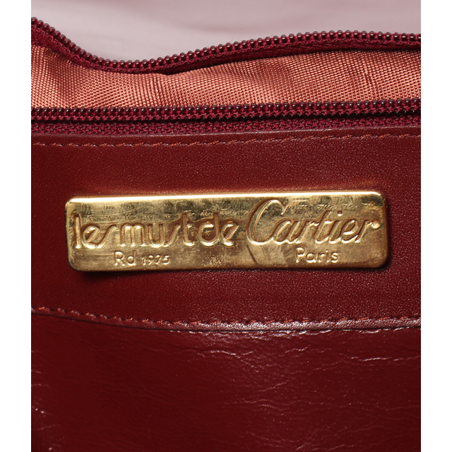 人気SALE大得価 Cartier - カルティエ Cartier セカンドバッグ マスト