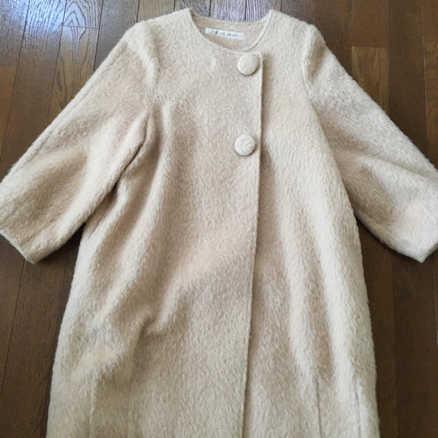 Dot&Stripes CHILDWOMAN(ドットアンドストライプスチャイルドウーマン)の♡ノーカラーコート♡ レディースのジャケット/アウター(ノーカラージャケット)の商品写真