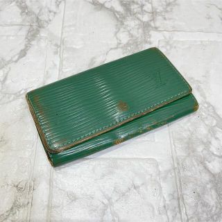 ルイヴィトン(LOUIS VUITTON)の正規品 ルイヴィトンエピ4連キーケース、即日発送(キーケース)