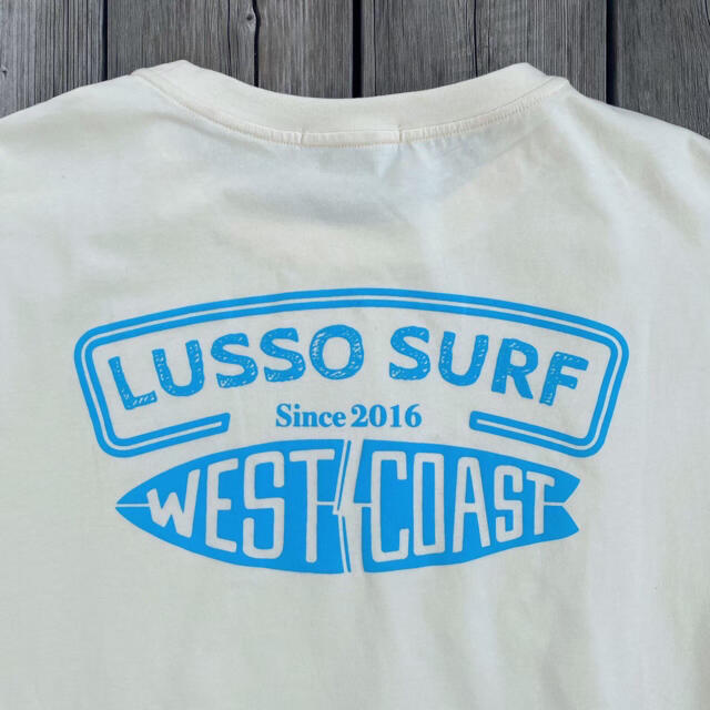 西海岸系☆LUSSO SURF ウエストコースト パフTシャツ　ベイフロー 4