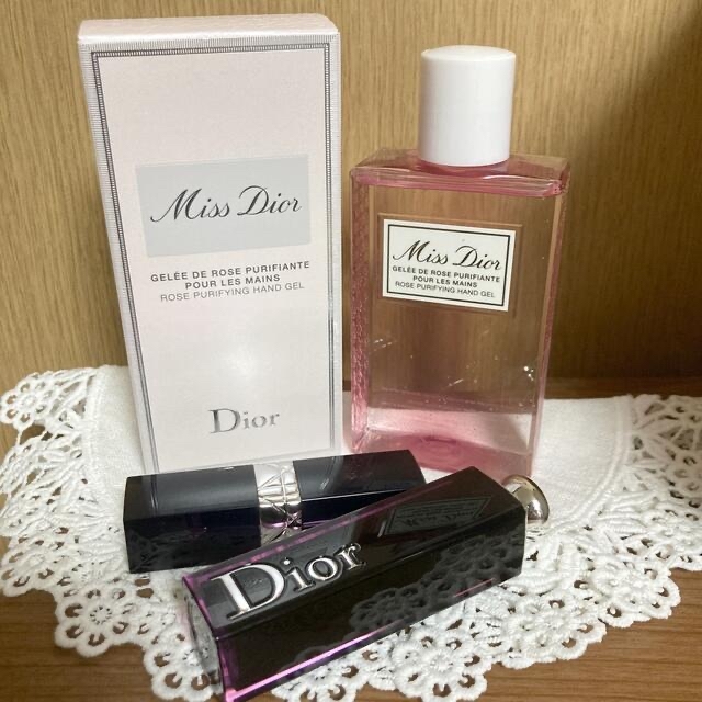 Dior(ディオール)のお得❗️ 新品　ミスディオール　ハンドジェル　ローション　アディクト　リップ コスメ/美容のボディケア(その他)の商品写真