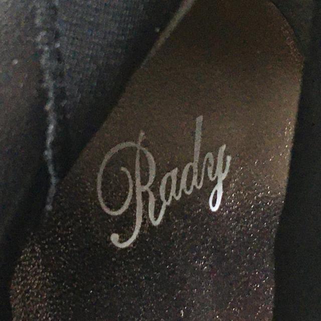 Rady(レディー)のレディ ロングブーツ L レディース - 黒 レディースの靴/シューズ(ブーツ)の商品写真