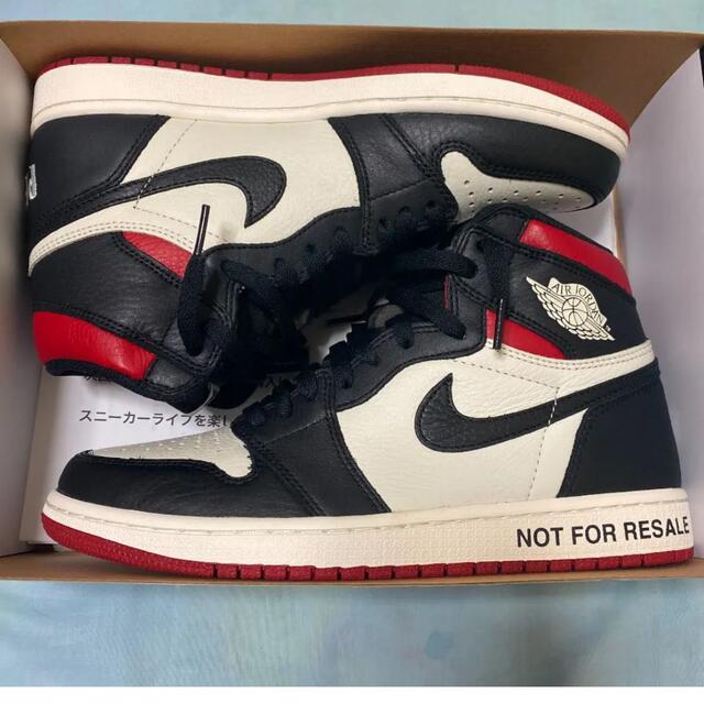 NIKE(ナイキ)の26.5cm nike air jordan1 not for resale メンズの靴/シューズ(スニーカー)の商品写真