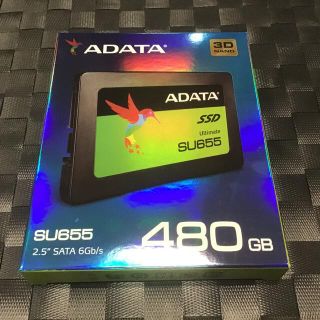 ADATA □SSD SU655□480GB□未開封品の通販 by Paniti's shop｜ラクマ